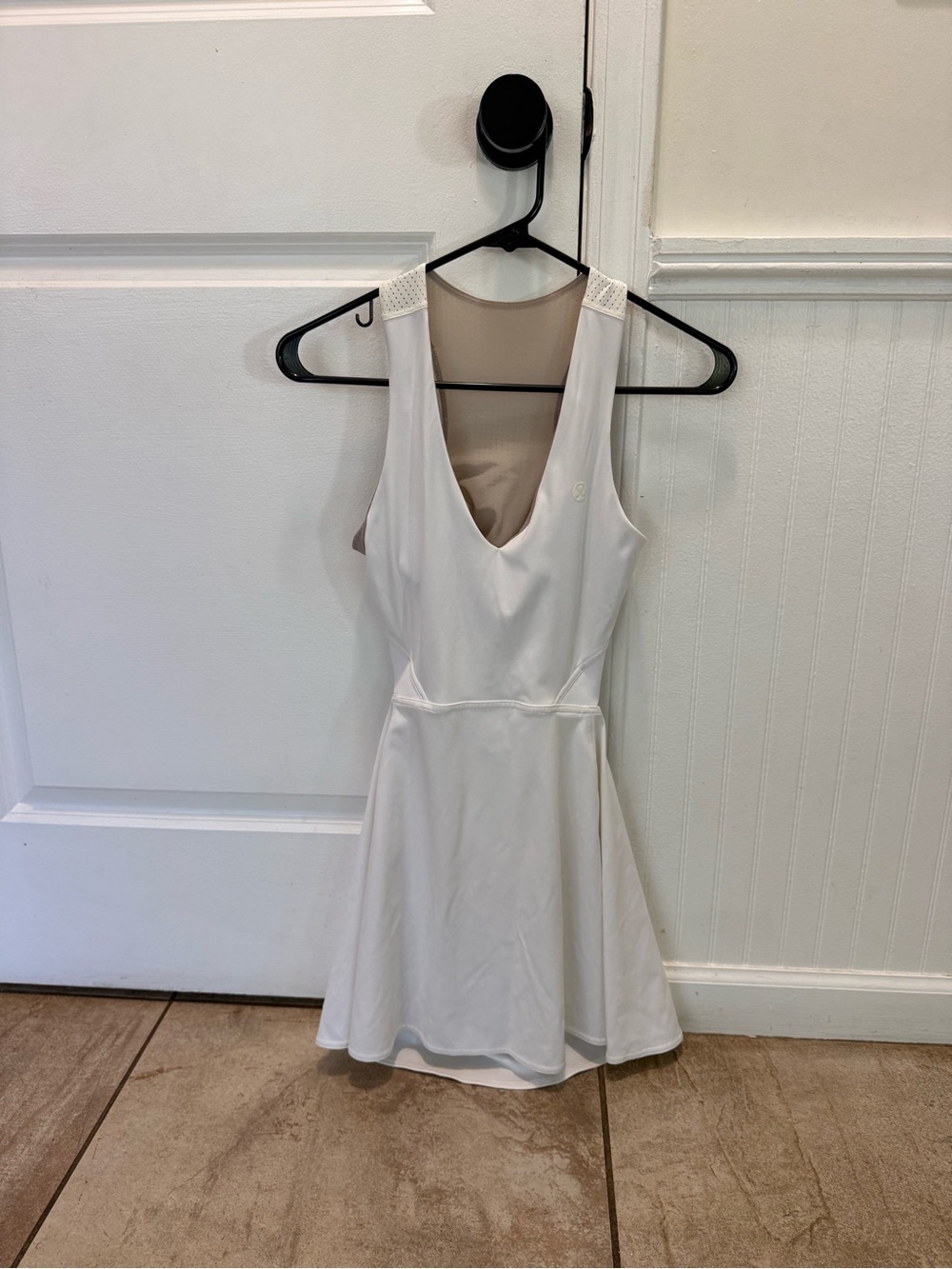 lululemon athletica White Sleeveless Active Tennis Dress